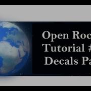 Open Rocket Tutorial 6 Fin Decals Part2