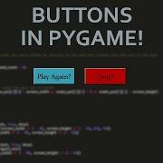 PyGame Button Tutorial With Text Coding In Python