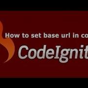 How To Set Base Url Step By Step Codeigniter 3 Video Tutorial