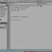 MS EXCEL Creating User Defined Function