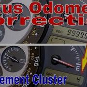 Odometer Mileage Correction Lexus IS300 Gauge Cluster DIY ODO Programming