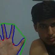 Hand Detection And Fingers Counting Using OpenCV Library
