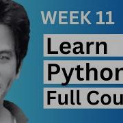 Week 11 Python Live Session