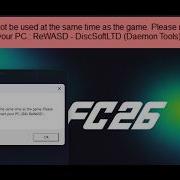 Как исправить ошибку FC 26 ReWASD и DiscSoftLTD Daemon Tools это ПО нельзя использовать одно