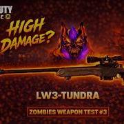 LW3 Tundra In CODM Zombies High Damage Zombies Weapon Test 3