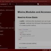 Mixins Modules And Accessors In Ruby