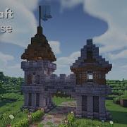 Minecraft How To Build A Medieval Gatehouse Castle Gate Tutorial