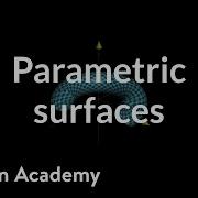 Parametric Surfaces Multivariable Calculus Khan Academy