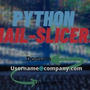 How To Build Email Slicer Using Python