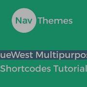 Shortcodes TrueWest Pro Multipurpose Theme