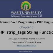 40 PHP Strip Tags String Function