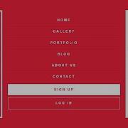 Fullscreen Overlay Responsive Navigation Bar HTML CSS JavaScript