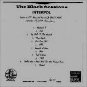 Interpol Slow Hands Live September 21 2004 Black Sessions