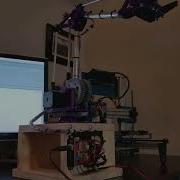 Robot Arm First Gcode Run