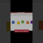 Выравнивание объектов в PowerPoint