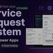 Power Apps Service Request Module Complete Ticketing System With Email OTP Tracking