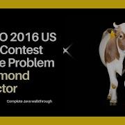 USACO Diamond Collector Walkthrough Java