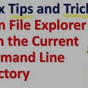 Open File Explorer From The Current Command Line Directory Linux Ubuntu Tips And Tricks