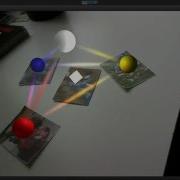 ARToolkit And Unity3d LineRenderer Licht Test Mit 4 NFT NEW