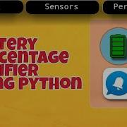How To Create A Battery Percentage Notifier Using Python Python Mini Projects Crazy Coders