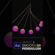 3D Pendulum Animation In After Effects Tutorial Motiongraphics Animation
