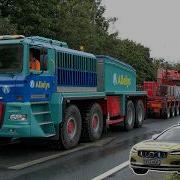 Very Heavy 706 Tonne Transport With 280 Wheels Squeezes Through Tight Bend As Police Shut Roads