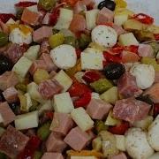 Итальянская закуска Антипасто Росселла готовит с Нонной