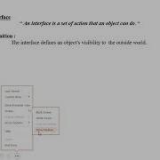 Python CHAP 1 Interface And Implementation