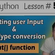 Accepting User Input And Converting A Data Type In Python 5