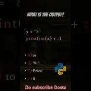 Python Quiz Time Coding Programming Python Education Quiz Trending Shorts