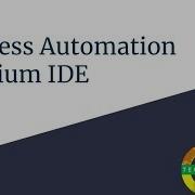 Codeless Automation With Selenium IDE