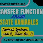 TRANSFER FUNCTION FROM STATE VARIABLES