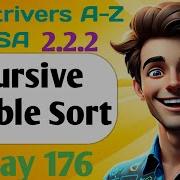 Recursive Bubble Sort Striver A2Z DSA Crack MAANG TCS Infosys