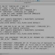002 Using The DDL Command In SQLcl