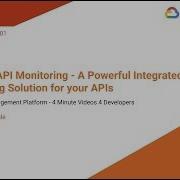 Apigee API мониторинг мощное интегрированное решение для мониторинга ваших API S28E01