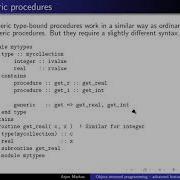 FortranCon2020 Workshop Part3 Object Oriented Programming With Fortran Advanced Features