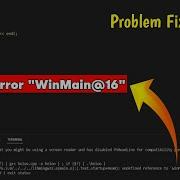 Visual Studio Error Problem Solved Undefined Reference To Winmain 16 Visual Studio Code Solution