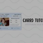 Minimalistic Blue Interactive Carrd Tutorial 20 Ib Snaehill Sc4rjk