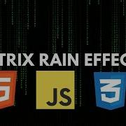 Matrix Rain Effect Javascript No Talking