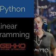 Linear Programming In Python