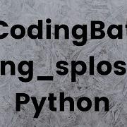 Codingbat Com String Splosion Python