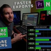 NVENC Hardware Encoding Vs Software Encoding For Adobe Premiere Pro NVIDIA EVGA AMD GTX 1050Ti