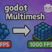 How To Convert Meshes Into A MultiMeshInstance In Godot 4