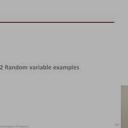 STRUCTURAL RELIABILITY Lecture 03 Module 03 Review Of Random Variables