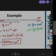 Calc AB Section 3 9 Using Differentials To Approximate Volume