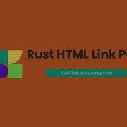 Rust Exercise HTML Document Link Parser