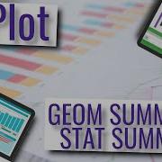 GGPLOT STAT SUMMARY And GEOM SUMMARY