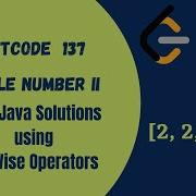 Leetcode Single Number II Java Solution With Bit Wise