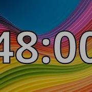 48 Minute Timer With Music Abstract Timer