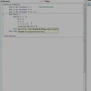 Tutorial 1 Visual Basic 2008 Console Application Fibonacci Numbers